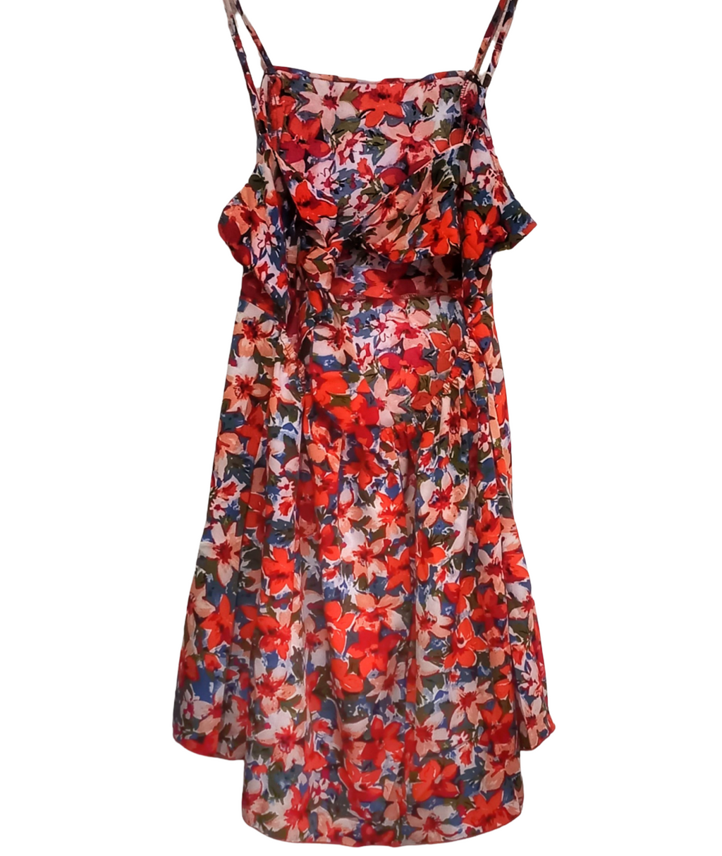 Vestido casual de tirante, talla L