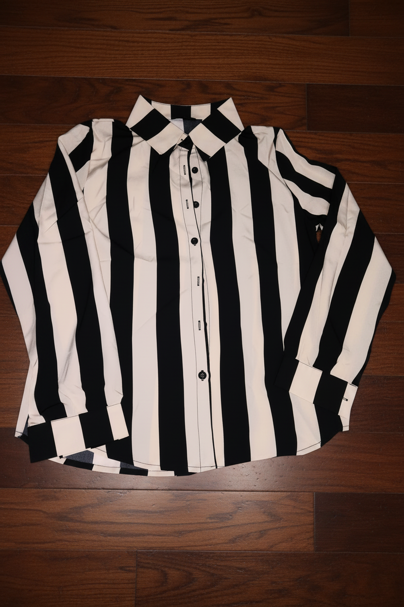 Blusa para dama a rayas,talla M.