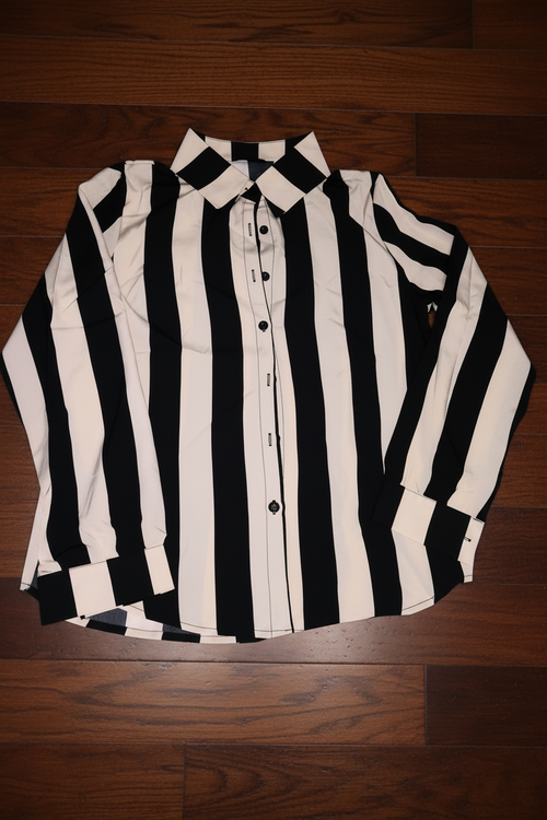 Blusa para dama a rayas,talla M.